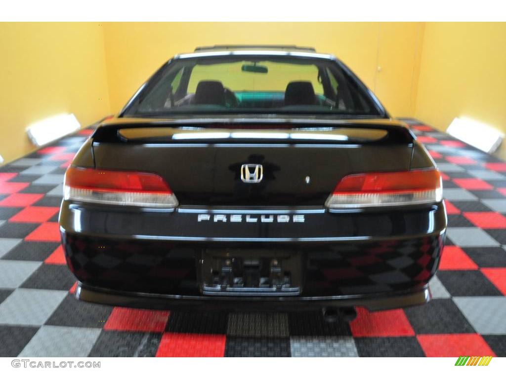 1999 Prelude Type SH - Nighthawk Black Pearl / Black photo #5