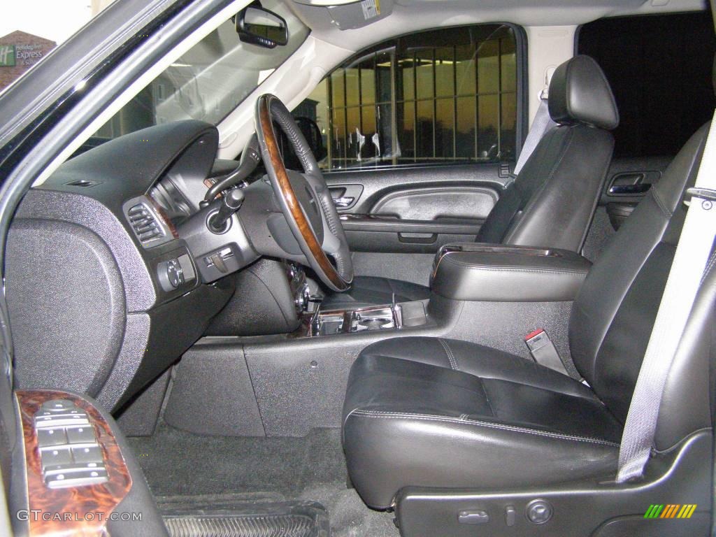 2008 Sierra 1500 Denali Crew Cab - Onyx Black / Ebony photo #9