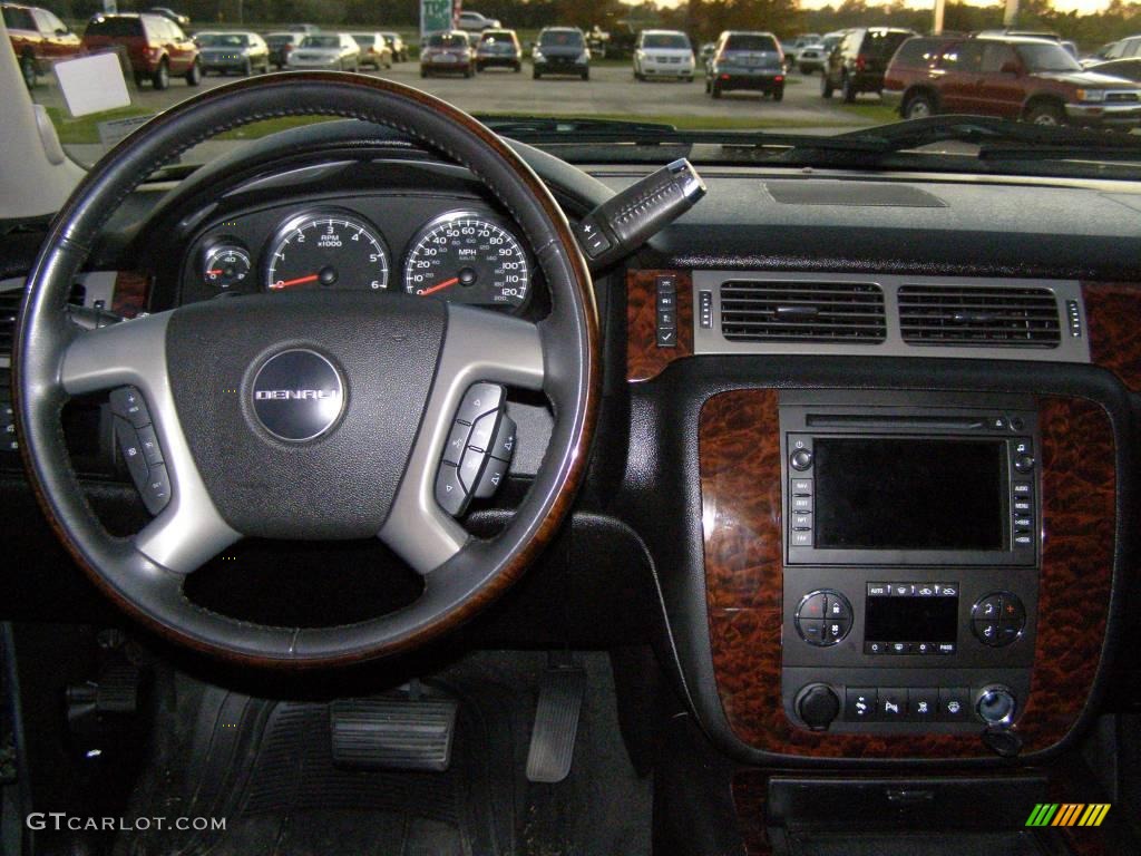 2008 Sierra 1500 Denali Crew Cab - Onyx Black / Ebony photo #11