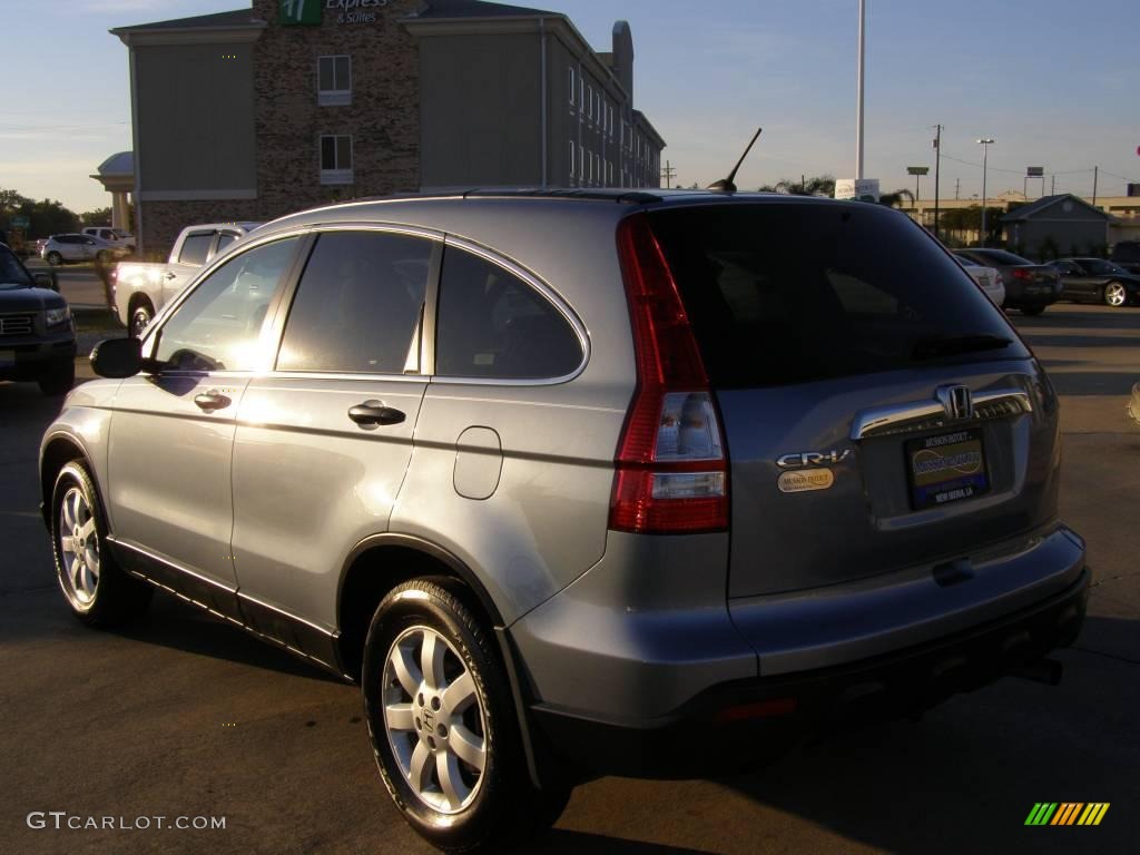 2008 CR-V EX - Whistler Silver Metallic / Gray photo #3