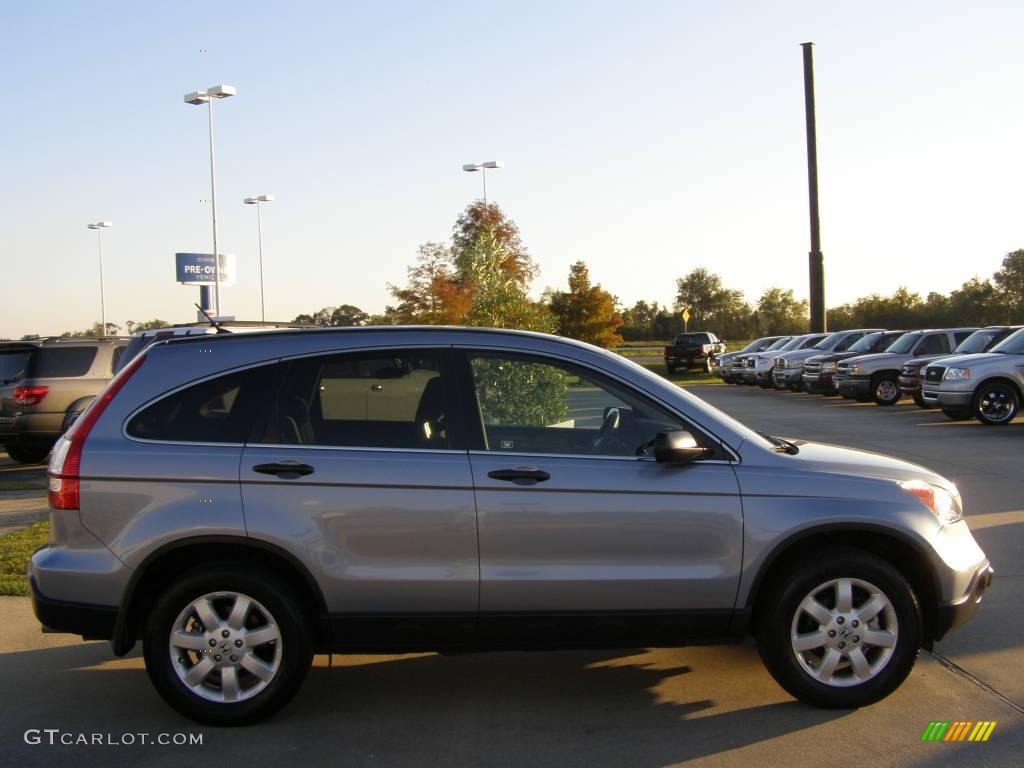 2008 CR-V EX - Whistler Silver Metallic / Gray photo #6