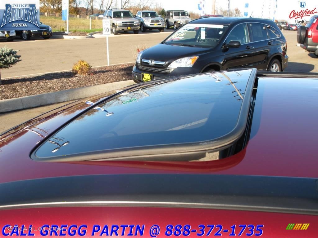 2008 CR-V EX-L 4WD - Tango Red Pearl / Gray photo #9