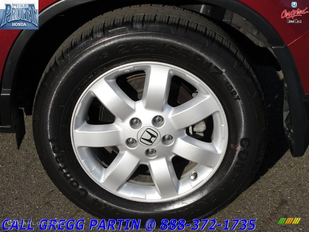 2008 CR-V EX-L 4WD - Tango Red Pearl / Gray photo #28