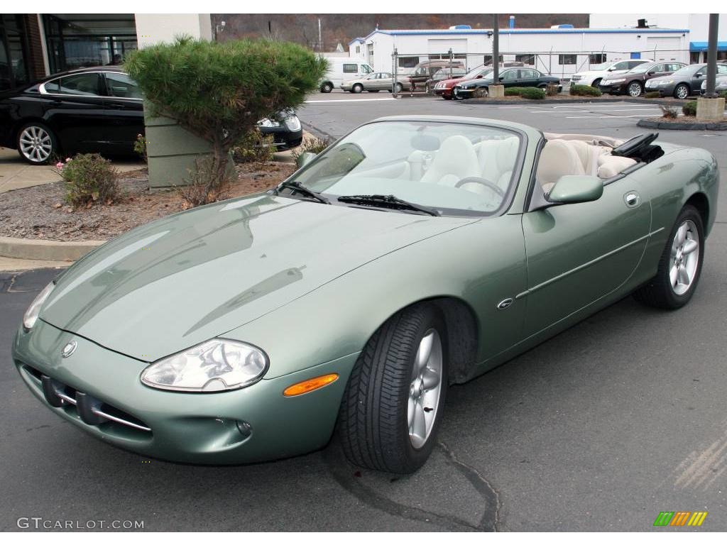 1999 XK XK8 Convertible - Alpine Green / Ivory photo #1