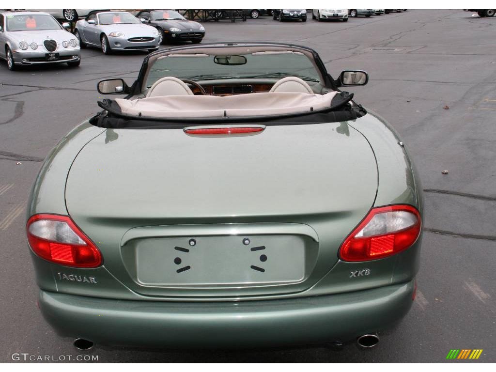 1999 XK XK8 Convertible - Alpine Green / Ivory photo #7