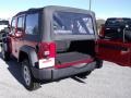 2010 Flame Red Jeep Wrangler Unlimited Sport 4x4  photo #14