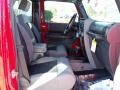 2010 Flame Red Jeep Wrangler Unlimited Sport 4x4  photo #16