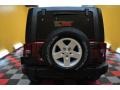 2009 Red Rock Crystal Pearl Jeep Wrangler Unlimited X 4x4  photo #5