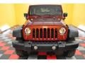 2009 Red Rock Crystal Pearl Jeep Wrangler Unlimited X 4x4  photo #20