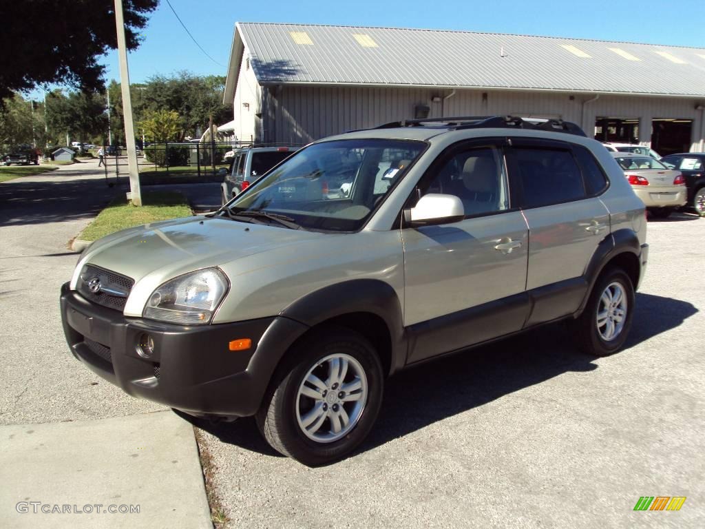 2007 Tucson Limited - Desert Sage Metallic / Beige photo #1