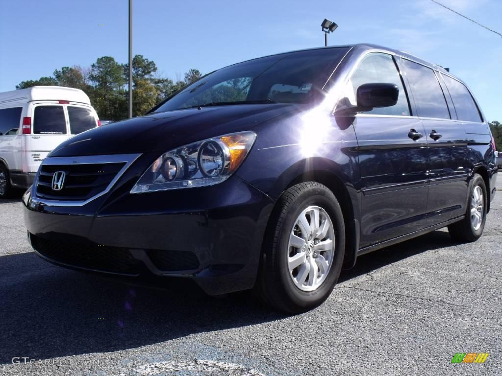 2008 Odyssey EX-L - Baltic Blue Pearl / Gray photo #4