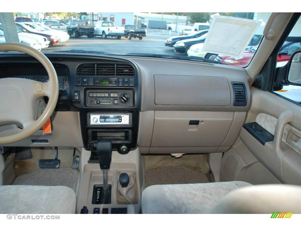 2000 Trooper LS 4x4 - Dragon Green / Beige photo #15