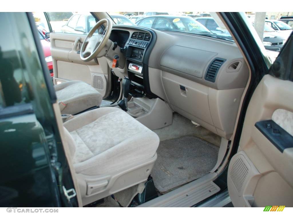 2000 Trooper LS 4x4 - Dragon Green / Beige photo #22