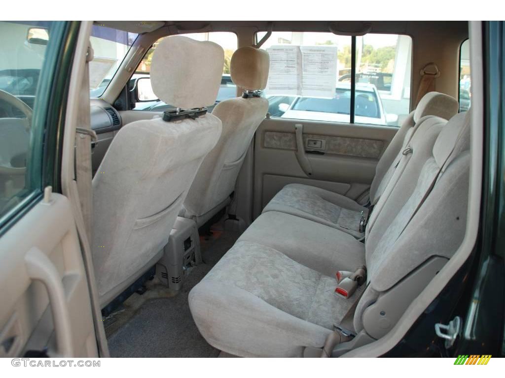 2000 Trooper LS 4x4 - Dragon Green / Beige photo #27