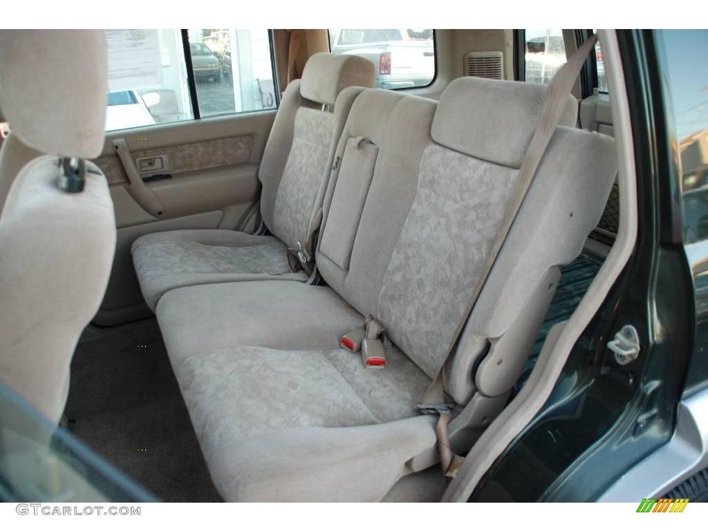 2000 Trooper LS 4x4 - Dragon Green / Beige photo #28