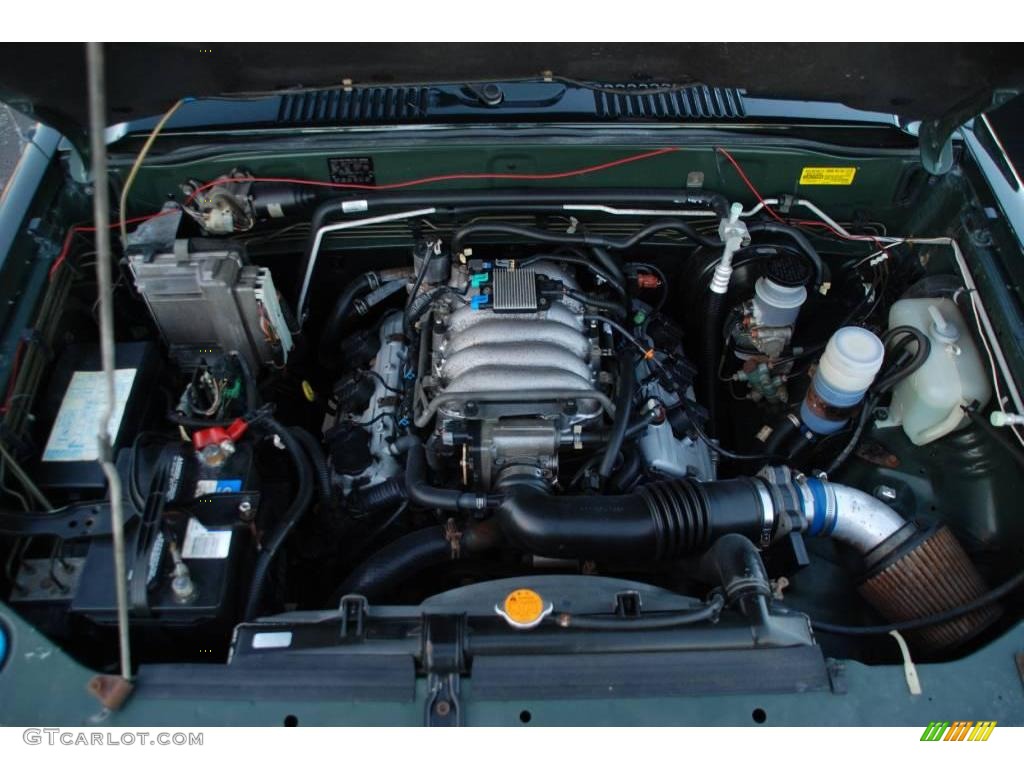 2000 Trooper LS 4x4 - Dragon Green / Beige photo #30