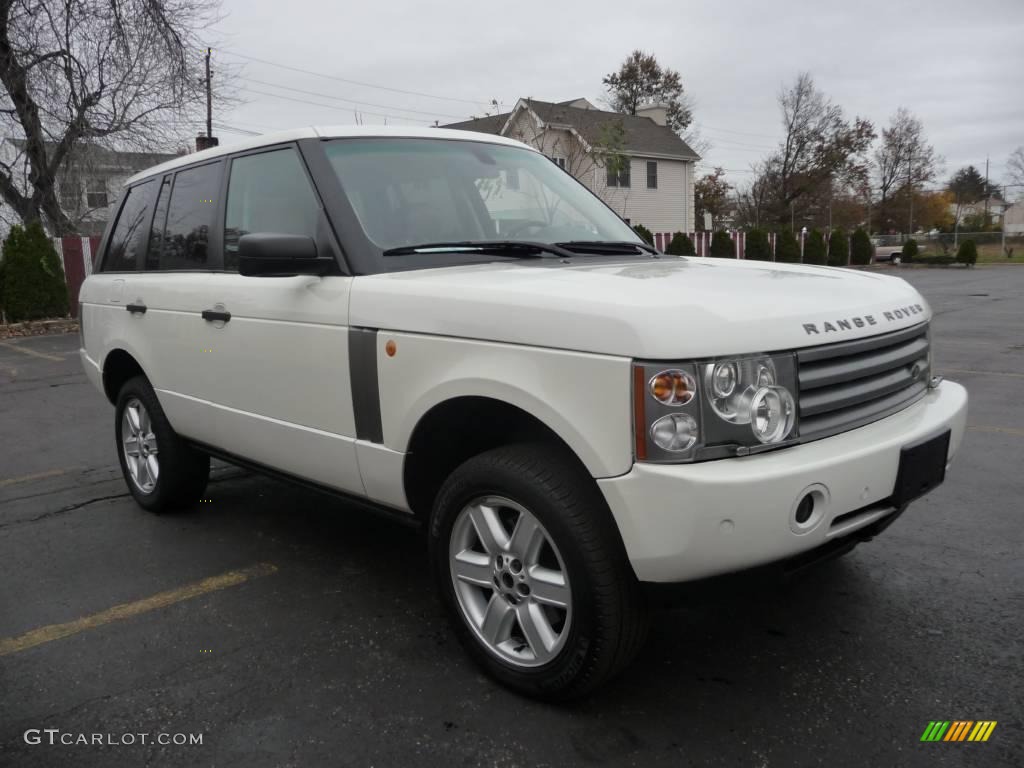 2005 Range Rover HSE - Chawton White / Sand/Jet photo #2