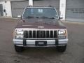 1991 Black Cherry Pearl Metallic Jeep Cherokee Laredo 4x4  photo #2
