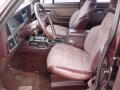 1991 Black Cherry Pearl Metallic Jeep Cherokee Laredo 4x4  photo #6