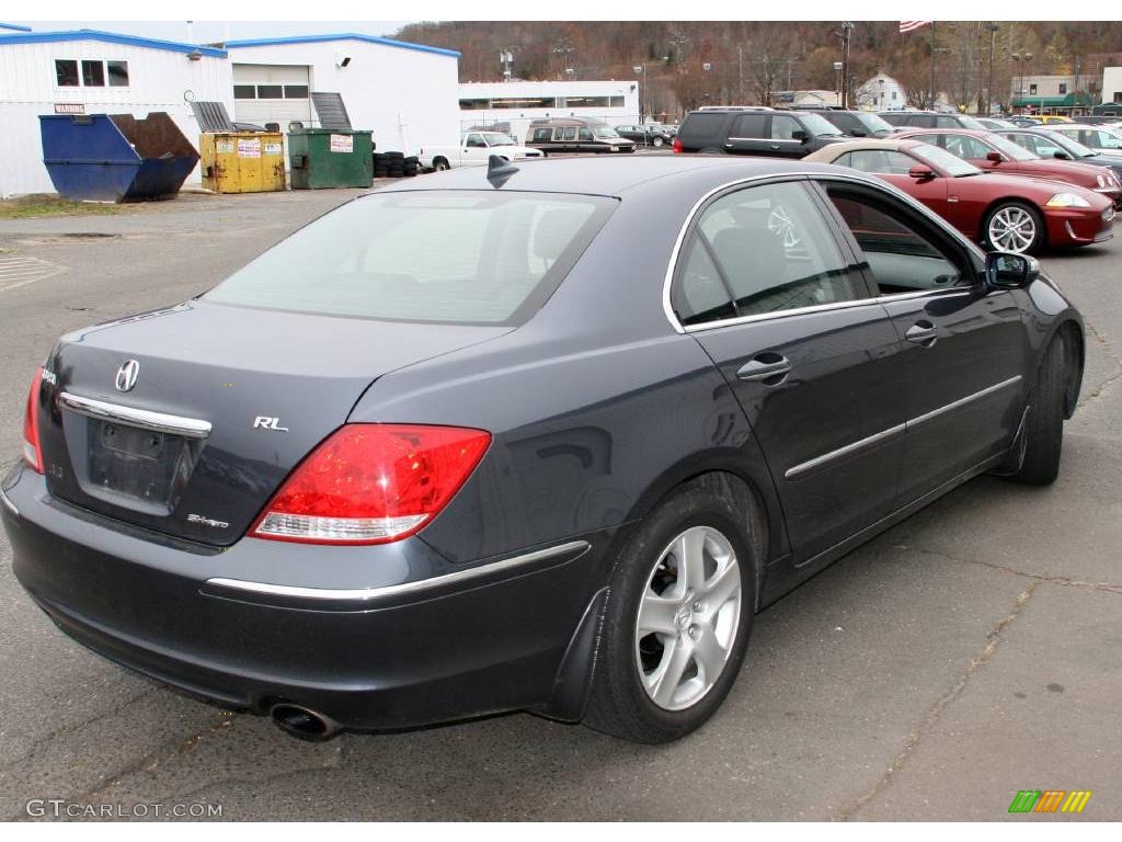 2005 RL 3.5 AWD Sedan - Carbon Gray Pearl / Ebony photo #5