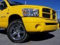 2007 Detonator Yellow Dodge Ram 1500 Sport Quad Cab 4x4  photo #2
