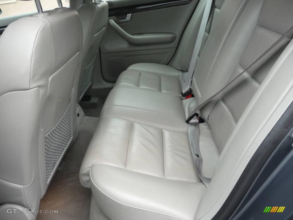 2005 A4 1.8T quattro Sedan - Dolphin Grey Metallic / Platinum photo #8