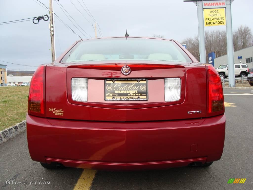 2007 CTS Sport Sedan - Infrared / Cashmere photo #6