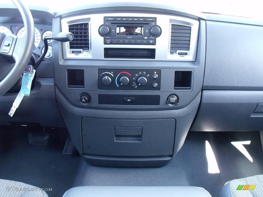 2008 Ram 1500 Big Horn Edition Quad Cab - Patriot Blue Pearl / Medium Slate Gray photo #24