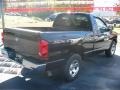 2008 Brilliant Black Crystal Pearl Dodge Ram 1500 SXT Regular Cab  photo #3