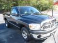 2008 Brilliant Black Crystal Pearl Dodge Ram 1500 SXT Regular Cab  photo #4