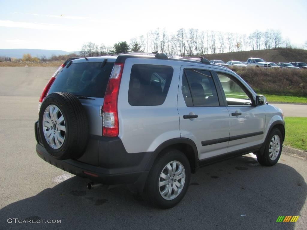 2005 CR-V EX 4WD - Satin Silver Metallic / Black photo #5