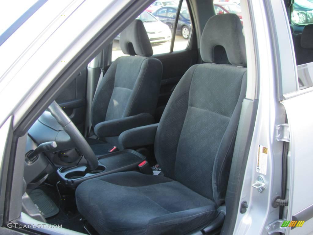 2005 CR-V EX 4WD - Satin Silver Metallic / Black photo #14
