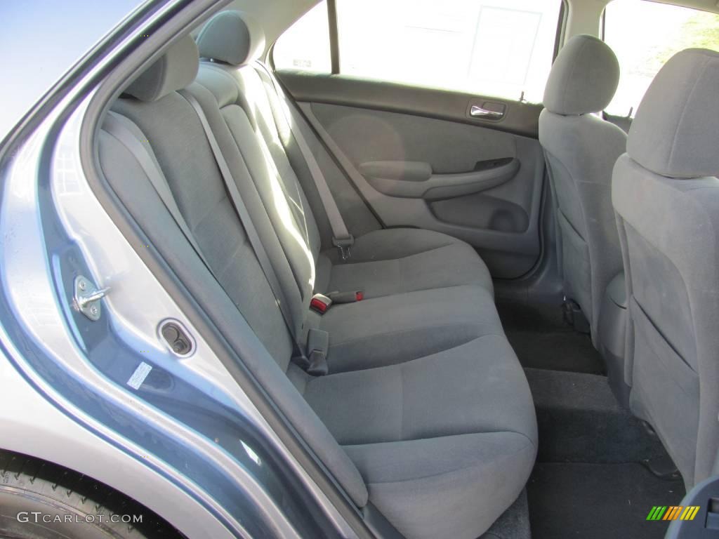 2007 Accord LX Sedan - Cool Blue Metallic / Gray photo #12