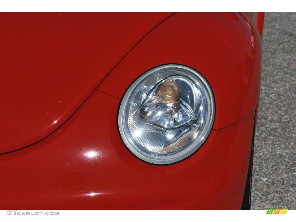 2005 New Beetle GLS Convertible - Tornado Red / Cream Beige photo #10
