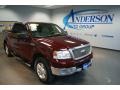 Dark Toreador Red Metallic - F150 Lariat SuperCrew 4x4 Photo No. 1