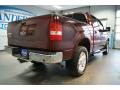 2004 Dark Toreador Red Metallic Ford F150 Lariat SuperCrew 4x4  photo #3