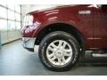 2004 Dark Toreador Red Metallic Ford F150 Lariat SuperCrew 4x4  photo #10
