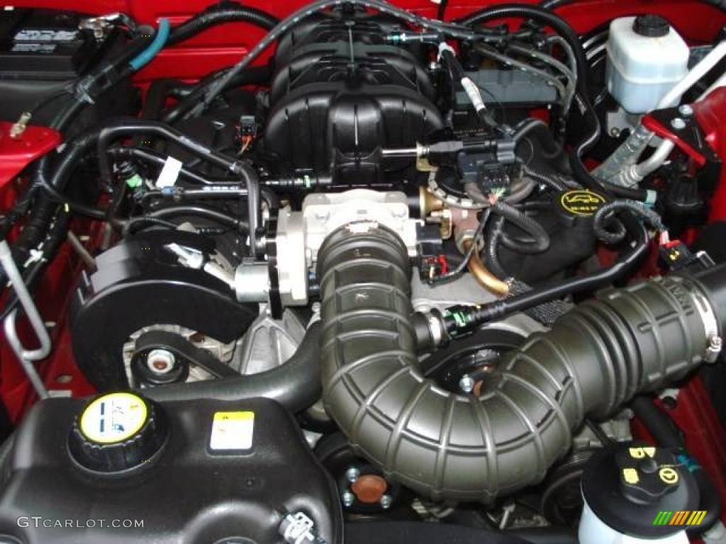 2005 Mustang V6 Premium Coupe - Redfire Metallic / Dark Charcoal photo #21