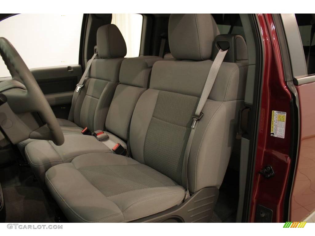 2006 F150 XLT SuperCab 4x4 - Dark Toreador Red Metallic / Medium/Dark Flint photo #9
