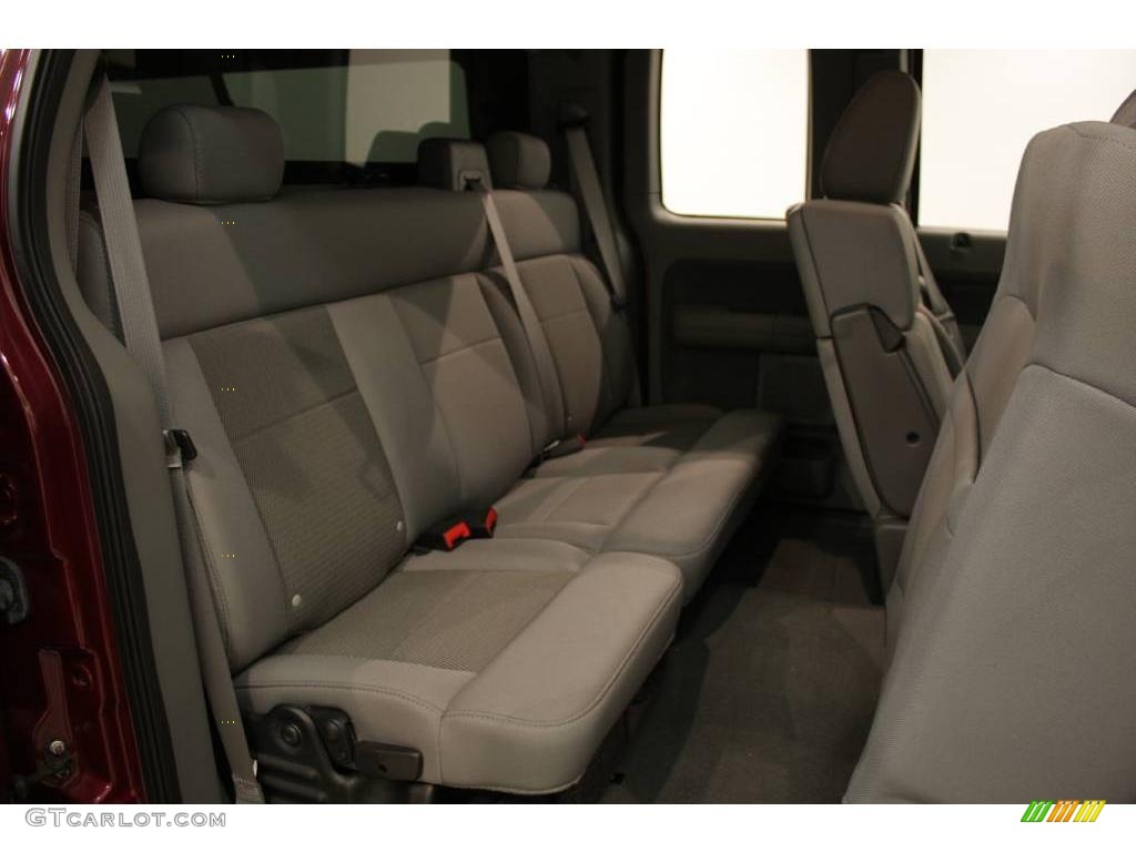 2006 F150 XLT SuperCab 4x4 - Dark Toreador Red Metallic / Medium/Dark Flint photo #14