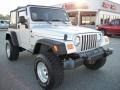 2004 Bright Silver Metallic Jeep Wrangler X 4x4  photo #1