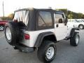 2004 Bright Silver Metallic Jeep Wrangler X 4x4  photo #3