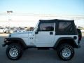 2004 Bright Silver Metallic Jeep Wrangler X 4x4  photo #6