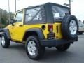 2008 Detonator Yellow Jeep Wrangler X 4x4  photo #5
