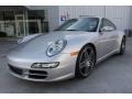 2008 Arctic Silver Metallic Porsche 911 Carrera 4S Coupe  photo #11