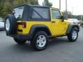 2008 Detonator Yellow Jeep Wrangler X 4x4  photo #7