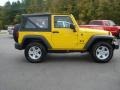 2008 Detonator Yellow Jeep Wrangler X 4x4  photo #8