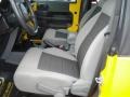 2008 Detonator Yellow Jeep Wrangler X 4x4  photo #11