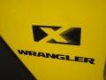 2008 Detonator Yellow Jeep Wrangler X 4x4  photo #28