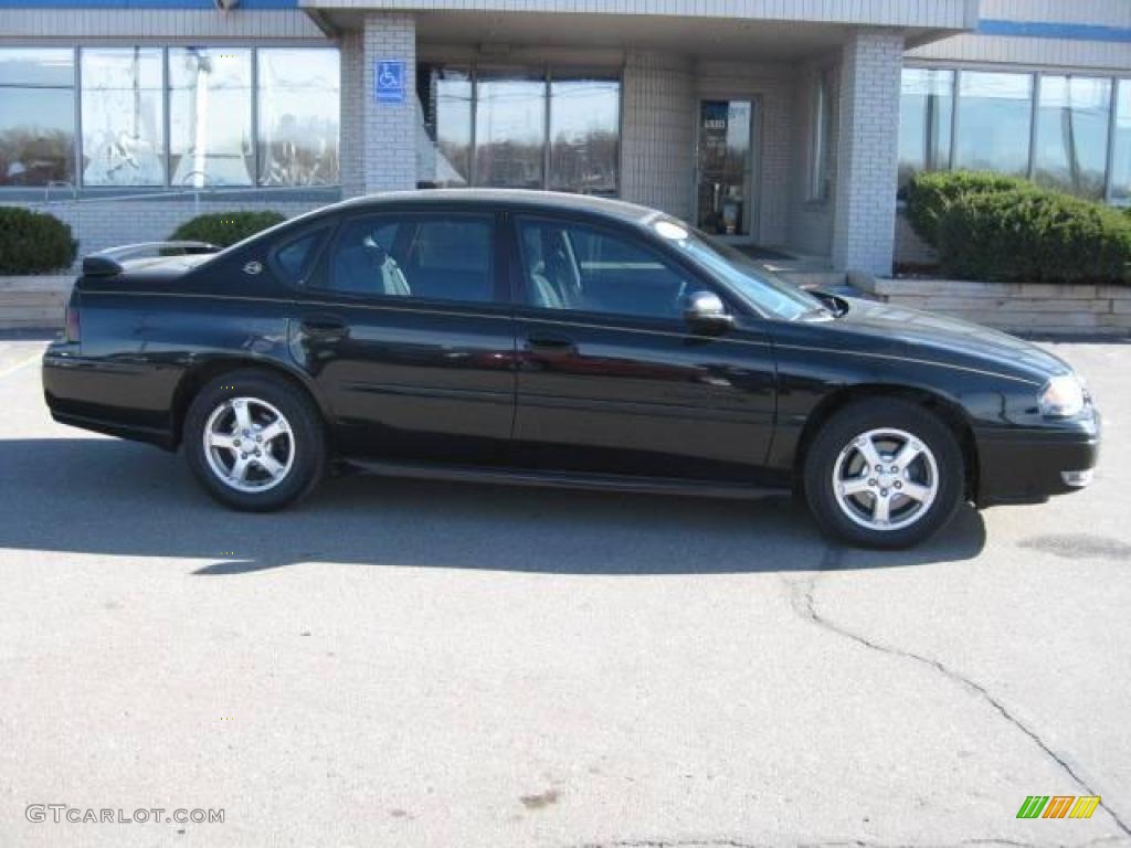 2004 Impala LS - Black / Medium Gray photo #1
